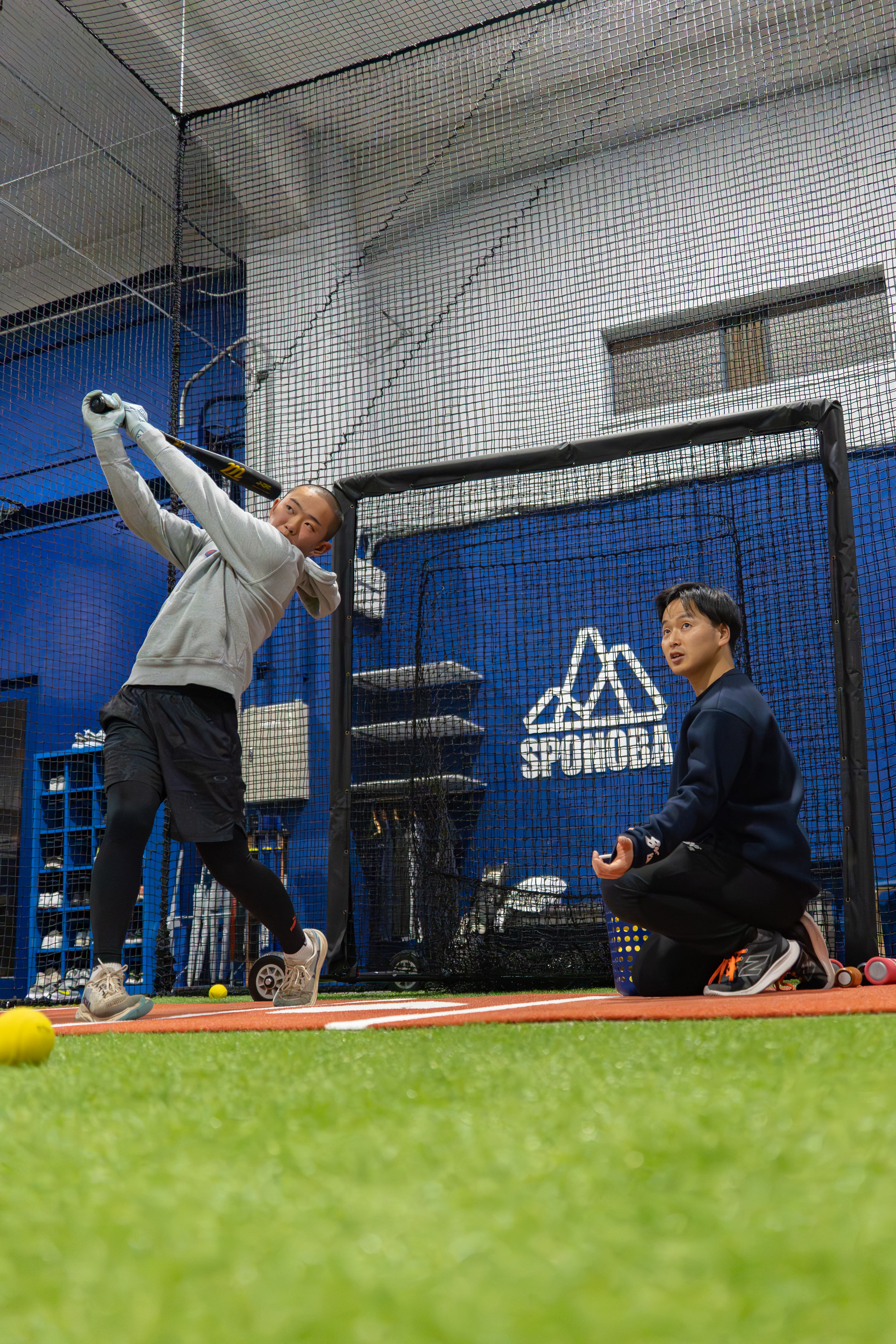 トレーナーによる指導風景